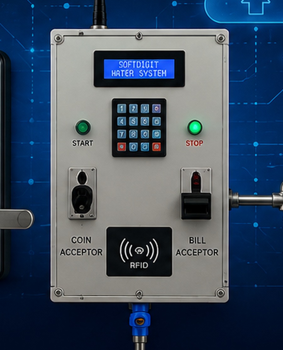 SoftDigit smart water vending controller